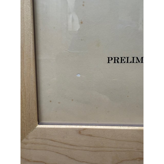 1967, Preliminary Geologic Map of the Grand Canyon and Vicinity, Arizona, Original Framed Vintage Map, by John H. Maxson For Sale In Jacksonville, FL - Image 6 of 12