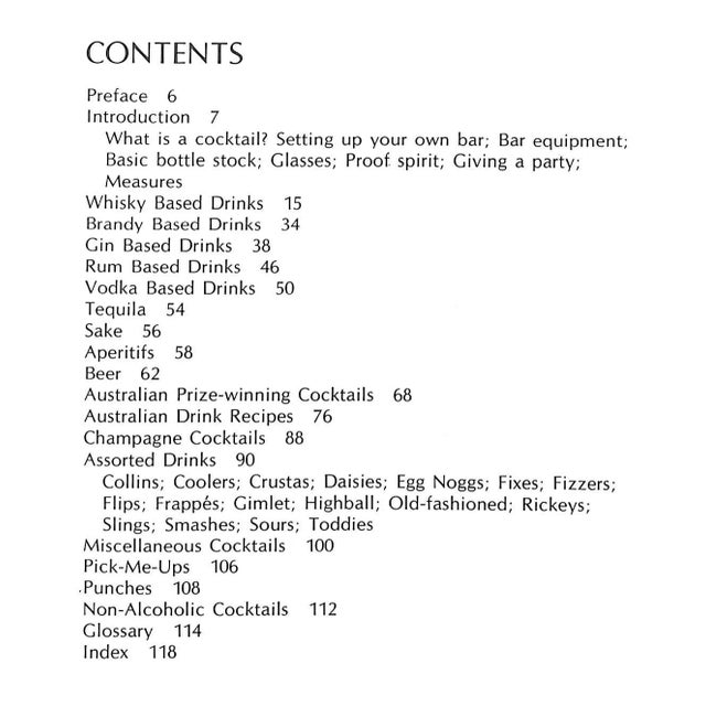 "Cocktails and Mixed Drinks Handbook" 1976 Tirado, Eddie For Sale - Image 4 of 9