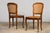 Early 20th Century Set of 8 Early 20th Century French Louis XV Style Walnut Cane Dining Chairs For Sale - Image 5 of 18