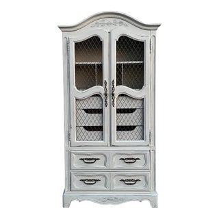 Hickory Manufacturing Country French Armoire For Sale