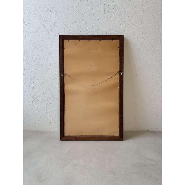 Danish Wall Mirror, 1960s For Sale - Image 4 of 7