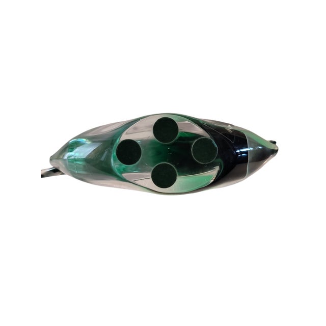 Green Vintage Oggetti Murano Art Glass Sail Boat Sculpture For Sale - Image 8 of 8