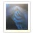 Frank Howell Lakota Blue Aura Serigraph Paper Limited Edition Artwork Unframed For Sale