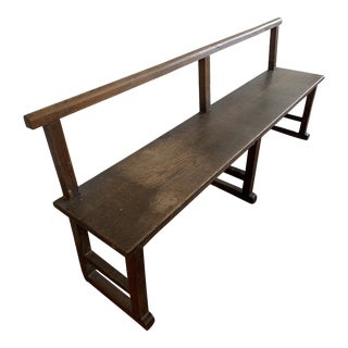 Mid 19th Century French Country Church Pew For Sale
