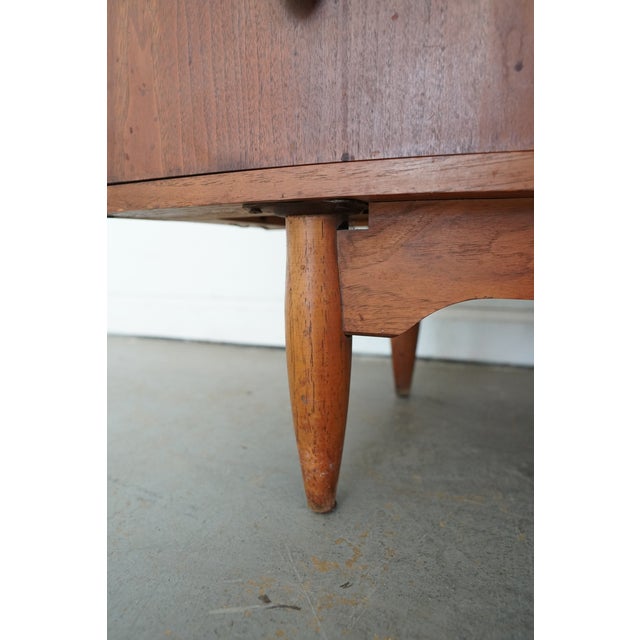 Vintage Garrison Furniture MCM China Cabinet For Sale - Image 12 of 17