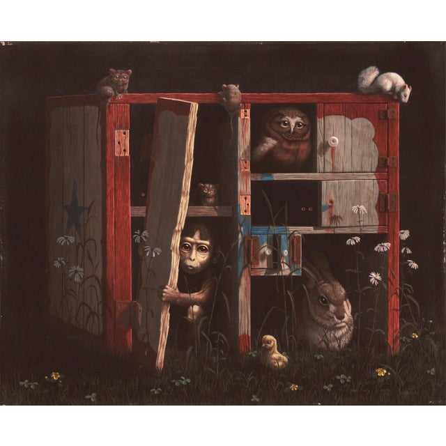 'An Object of Interest' by Arne Besser, Manhattan, Smithsonian, Hard-Edge Photo-Realist Oil For Sale - Image 9 of 9