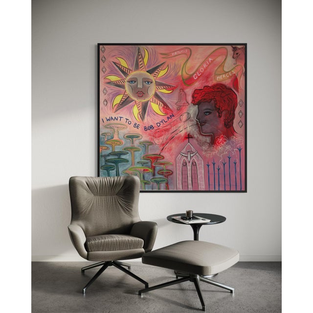 Queer Figurative Composition, 2025, Oil Painting on Canvas For Sale - Image 6 of 11