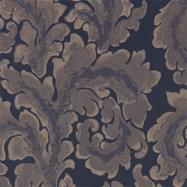 Zoffany Acantha Wallpaper in Ink For Sale