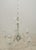 Restored Vintage Art Deco Five Arm Crystal Chandelier For Sale - Image 9 of 11