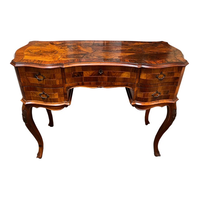 Antique French Marquetry Writing Desk Chairish