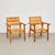 Mid-Century Rationalist Wooden Armchairs, France, 1960s, Set of 2 For Sale - Image 6 of 18