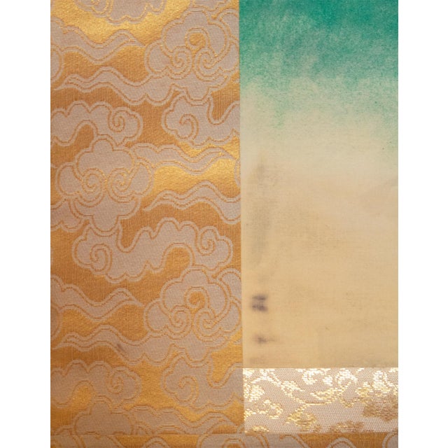 Nishii Shōdō "White Hawk on a Pine Tree", Late Meiji to Early Showa Large Scroll Painting For Sale - Image 10 of 18