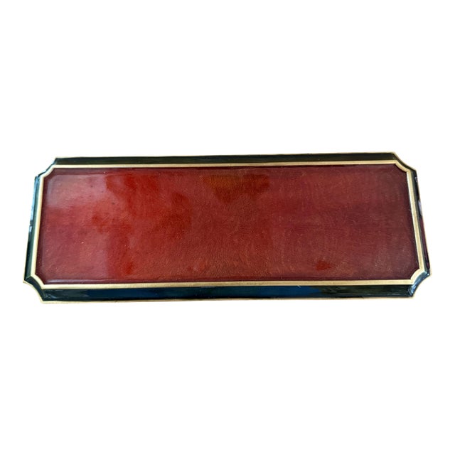 Jay Strongwater Enameled Tray For Sale