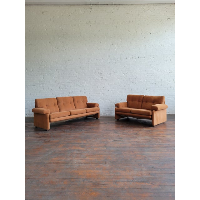 1970s Coronado Loveseat Attributed to Afra & Tobia Scarpa for B&b Italia For Sale - Image 13 of 13