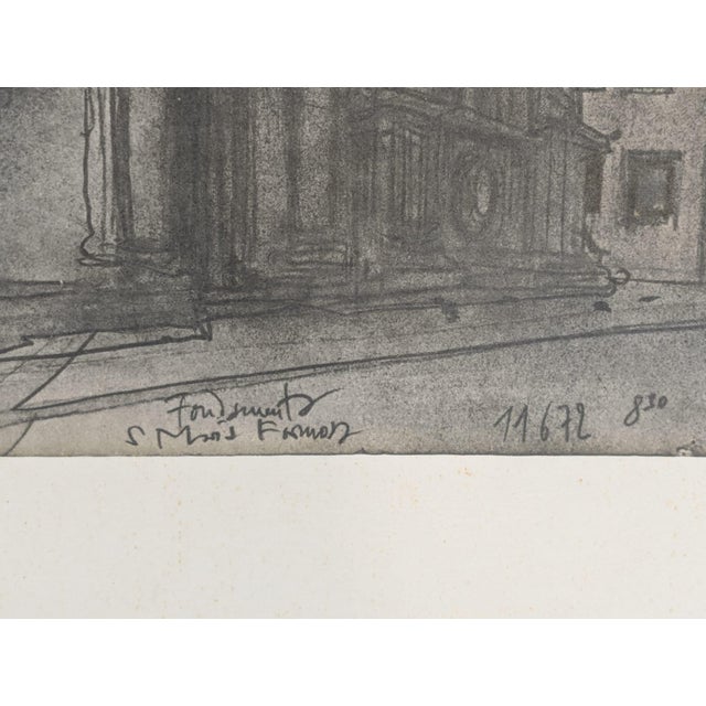 Fondamenta S. Maria Formosa, 1960s, Lithograph, in Very Good conditions. Designed 1960 to 1969