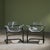 Cantilever Lounge Chairs in Acrylic, Leather and Steel by Paolo Tilche for Arform Brasil, 1970s, Set of 2 For Sale - Image 6 of 13