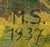 House in the Forest, Mid-Century German Landscape With Trees, 1937 For Sale In Monterey, CA - Image 6 of 8