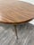 Mid 20th Century Vintage Mid Century Modern Folding Laminate Top Oval Dining Table For Sale - Image 5 of 12