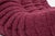 Ligne Roset Togo Three-Seater Sofa in Burgundy Bouclet by Michel Ducaroy for Ligne Roset For Sale - Image 4 of 18