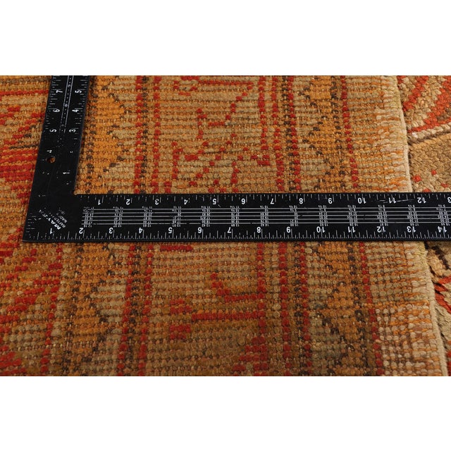 Textile Late 19th Century Turkish Oushak Rug, 11'05 X 18'08 For Sale - Image 7 of 10