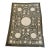 Oilve Green and Cream Suzani Bed Cover For Sale