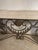 Vintage Cast Iron Console Top Stone French For Sale - Image 4 of 12