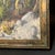 1950s Mid-Century Modern Rustic Deer Woodland Oil Painting With Heavy Impasto – Signed & Framed For Sale - Image 6 of 12