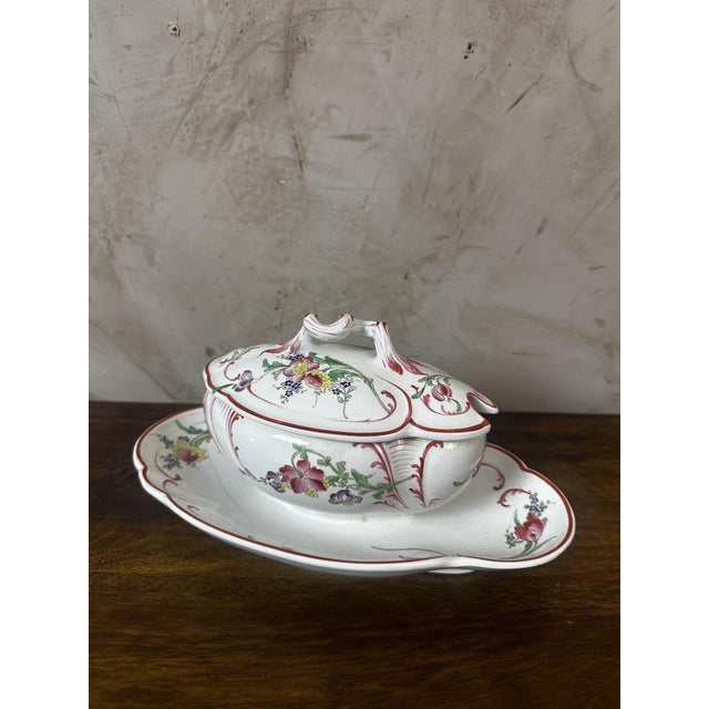 19th Century Service from Luneville, 1890s, Set of 49 For Sale - Image 11 of 18
