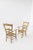 Set of Wood and Straw Two Head Chairs attributed to Paolo Buffa, 1940s For Sale - Image 9 of 10