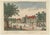 Georg Balthasar Probst, Optica View of Huis Ten Bosch, Netherlands, 1760, Print For Sale