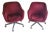 Pair of 1960s MCM Swivel Tulip Chairs For Sale