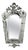 Large Art Deco Venetian Mirror, 1950 For Sale