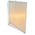 Isamu Noguchi-inspired geometric linen chandelier lantern featuring a five-sided asymmetrical geometric handmade shade....