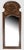 Gothic Tall Wooden Decorative Mirror For Sale - Image 3 of 3