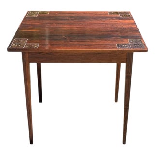 1960's Svend Langkilde Attributed Folding Table For Sale