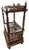 Mid 19th Century Antique Victorian Burr Walnut English Canterbury Magazine Rack For Sale - Image 5 of 8