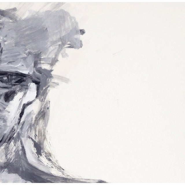 Late 20th Century Abstract Expressionist Artists Self Portrait by Michael William Eggleston For Sale - Image 5 of 7