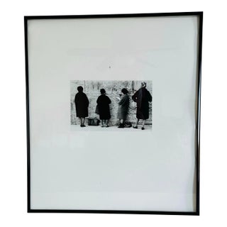 Vintage 1968 Photo “Western Wall” Jerusalem by Irene Shwachman For Sale