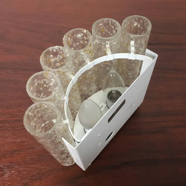 Modernist German Wall Light Plafoniere from Doria, 1960s For Sale - Image 4 of 9