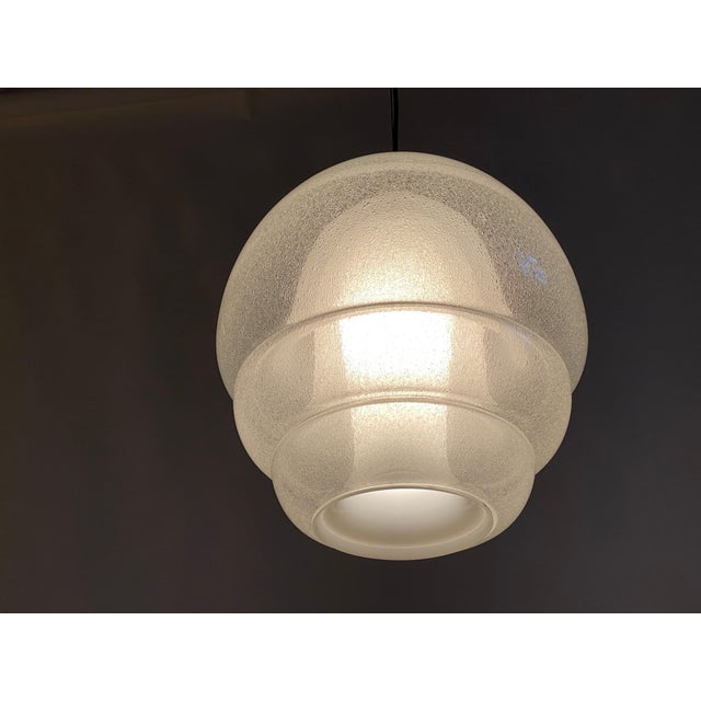 LS 134 Medusa Glass Hanging Lamp attributed to Carlo Nason for Mazzega, 1960s For Sale - Image 10 of 15
