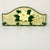 1980s Vintage Coastal Boho Chic Hand-Painted Magnolia Wall Mounted Hook - 4 Pegs For Sale - Image 4 of 8