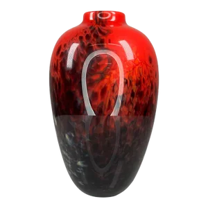 2004 Hawaii Big Island Glass Art Vase by Hugh Jenkins + S. Ross