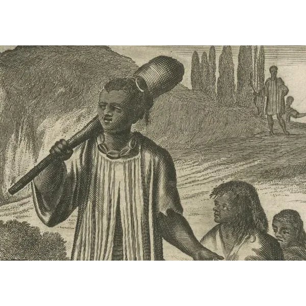 Early Indigenous Cultures, Chile, 1673, Print For Sale - Image 4 of 6