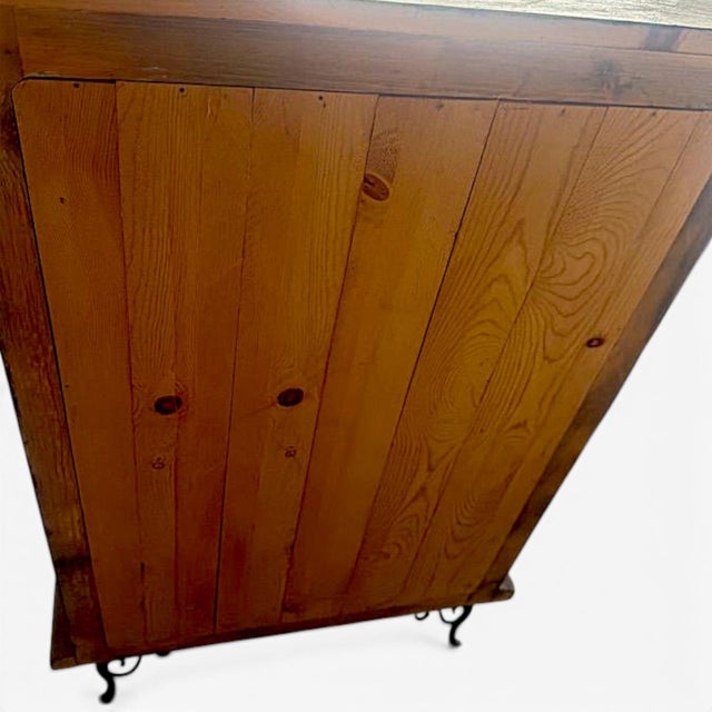 Rustic Southwestern Pine 3-Drawer Planked Clavo Chest or Nightstand For Sale - Image 13 of 14
