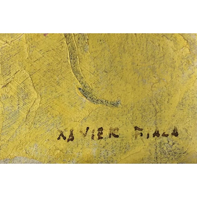 Xavier Albert Fiala, Printemps, Oil on Canvas, Framed For Sale - Image 3 of 10