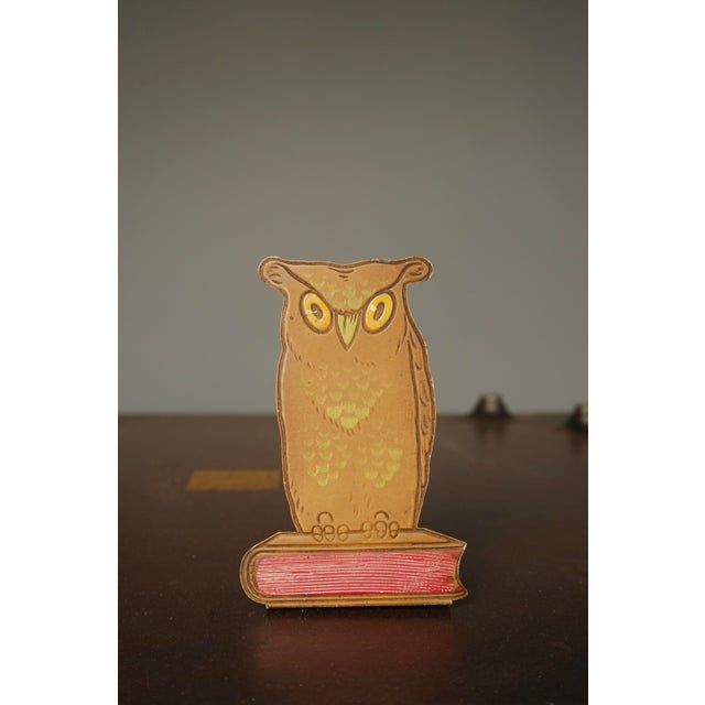 1930s Bauhaus Owl Bookend by Marianne Brandt for Ruppel Werke, 1930 For Sale - Image 5 of 8