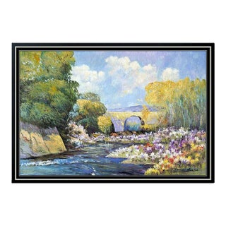 Late 20th Century Flowing Water, Charles Zhan For Sale