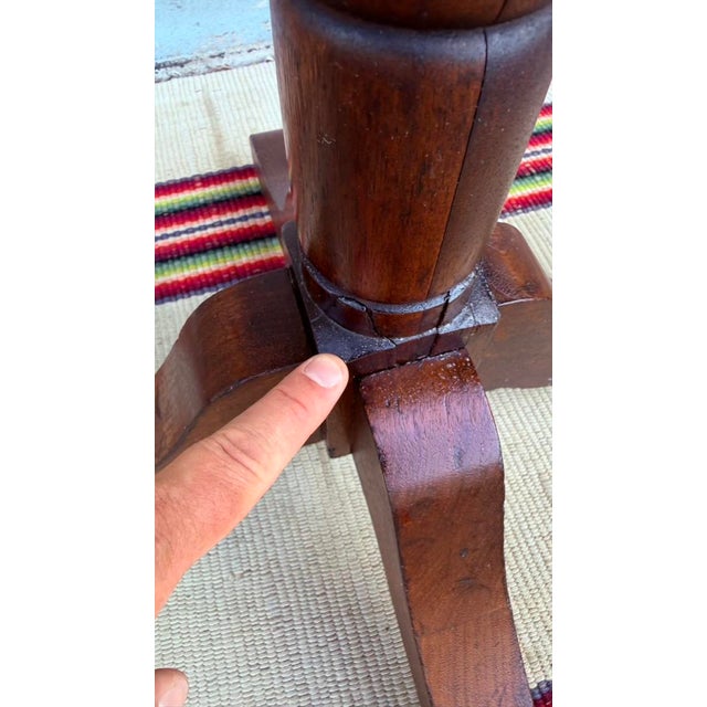 Antique Turned Mahogany Coat & Hat Rack, Circa 1890-1910 For Sale - Image 14 of 18