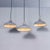 Industrial Grey Enamelled Pendant Lamp from Benjamin, 1950s For Sale - Image 4 of 11