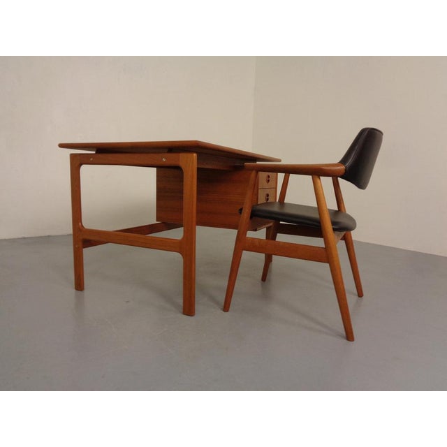 Wood Danish Teak Desk from Gasvig Møbler, 1960s For Sale - Image 7 of 18